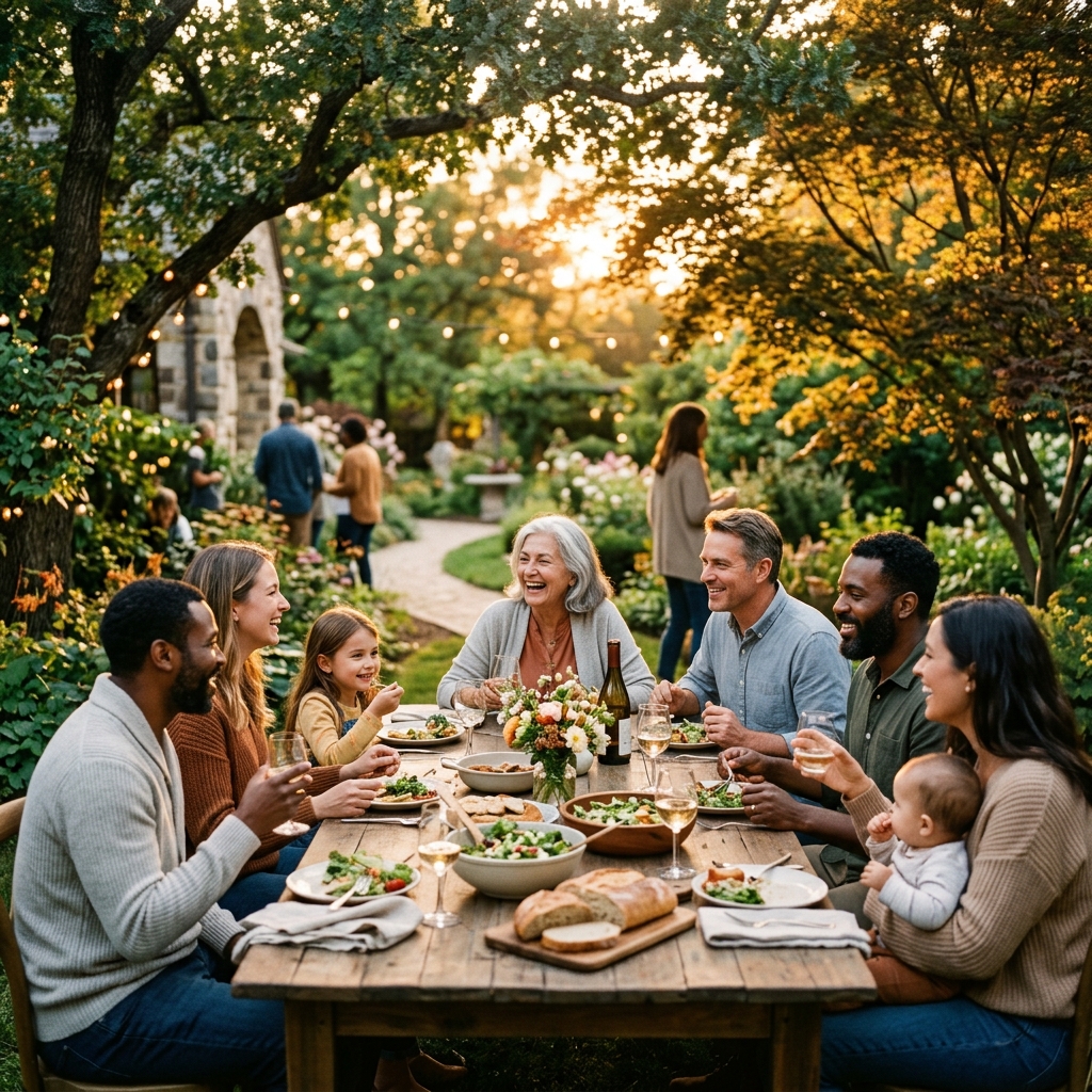 Lebendige Nachbarschaft
